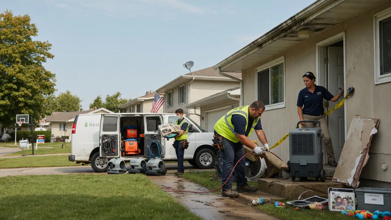 Water Damage Restoration in Vance, MS near me
